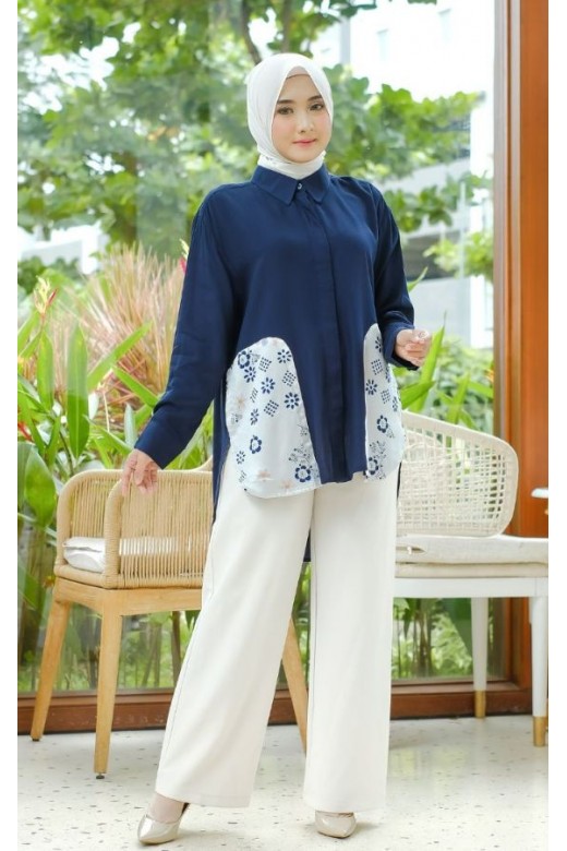 Azania Blouse Navy